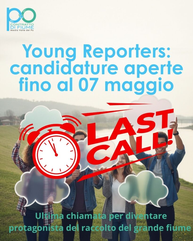📢 Ancora qualche giorno per diventare uno “Young Reporter”! 📢